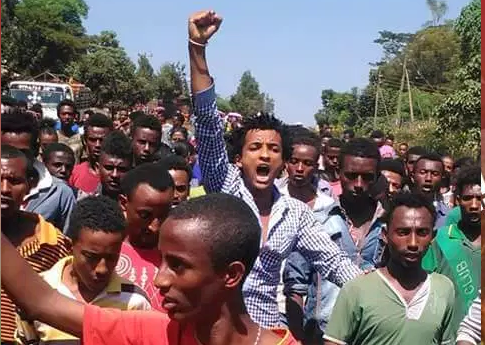 Oromo students Protests, Western Oromia, Mandii, Najjoo, Jaarsoo,....