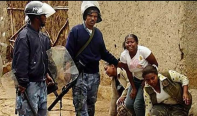 Agazi security forces beating Oromo women, children)