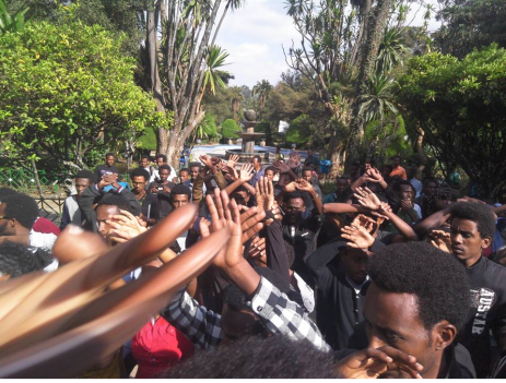 OromoProtests @Finfinnee University Dec. 7, 2015