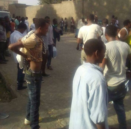 #OromoProtests continues in Shashemene, Arsi, Oromia, 14 Feb. 2016