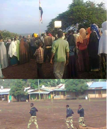 #OromoProtests in Molee, Dadoo district, Jimma, Oromia, 11 June 2016